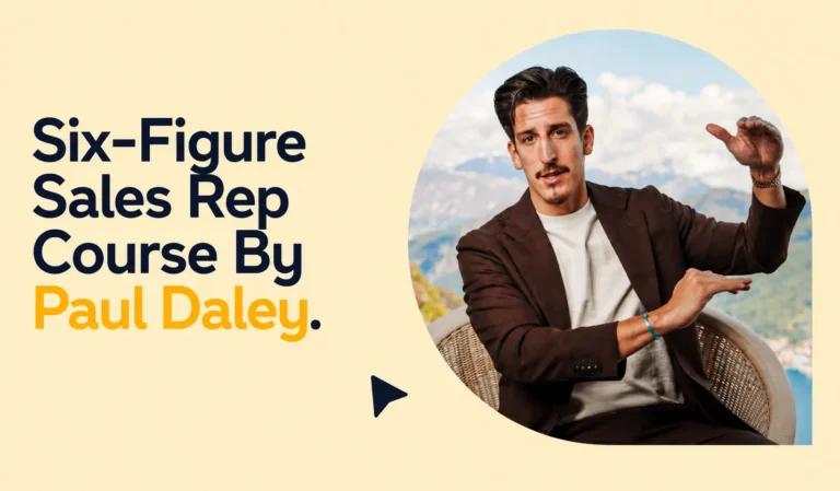 Six-Figure Sales Rep Course By Paul Daley