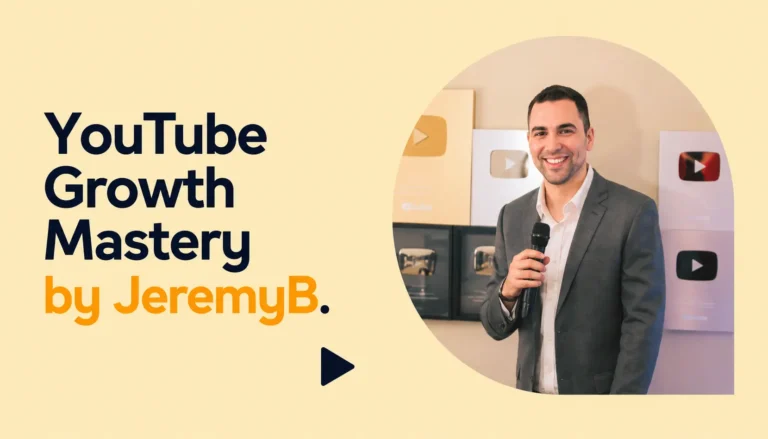 YouTube Growth Mastery By JeremyB